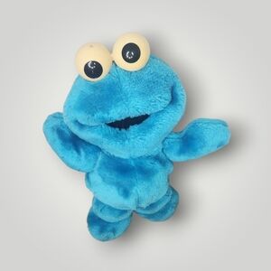 vtg Sesame Street COOKIE MONSTER Plush STUFFED ANIMAL